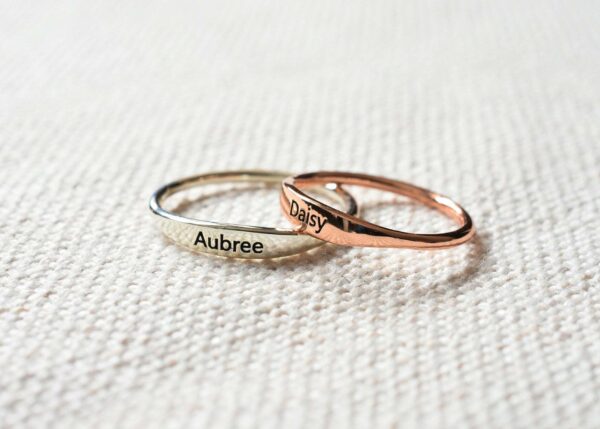 Personalized Stacking Ring FM 233-4